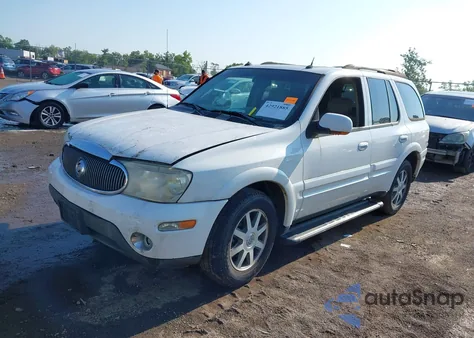 2004 Buick Rainier Cxl z USA, uszkodzony, nr VIN 5GADT13S042192642